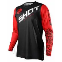 Джерси  Shot Racing Slam Line Red  (M)