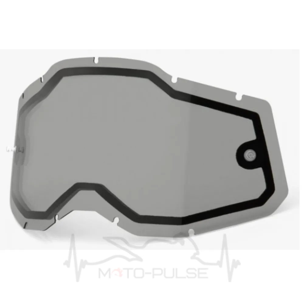 Линза  100% RC2/AC2/ST2 Dual Replacement Lens - Smoke