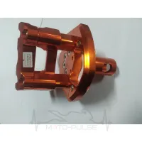 Крепление руля CNC на траверсу (Orange)  под 22мм