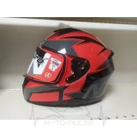 Мотошлем Интеграл  N560 Podium GUN/RED/BLACK XXL