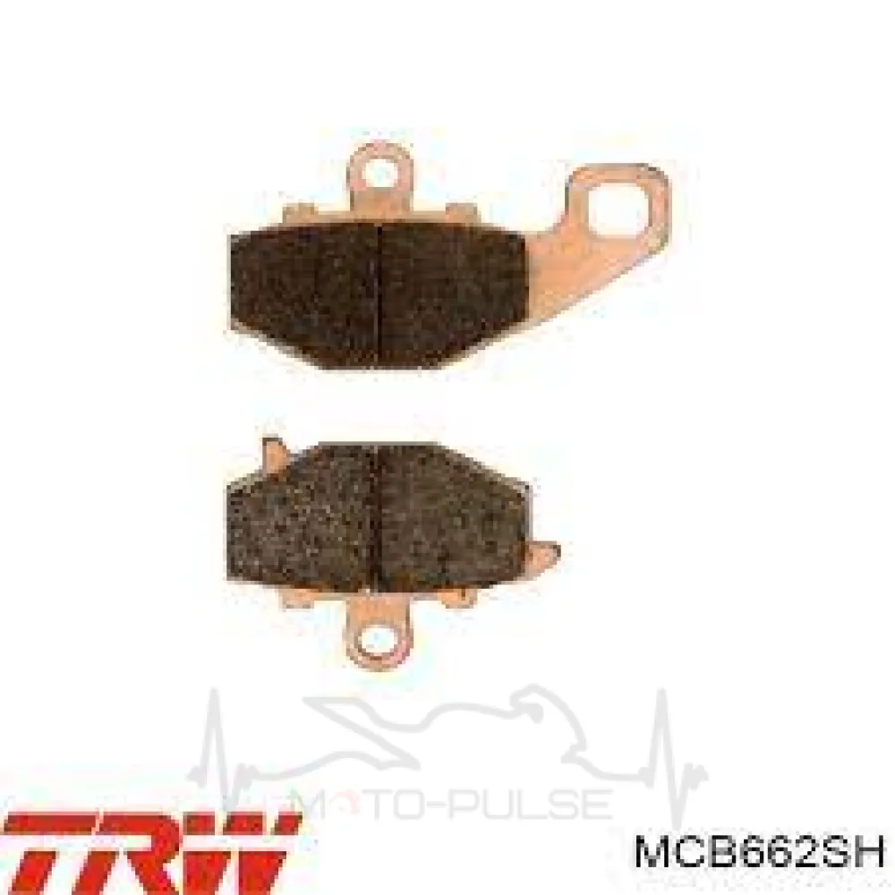 Колодки тормозные TRW MCB662