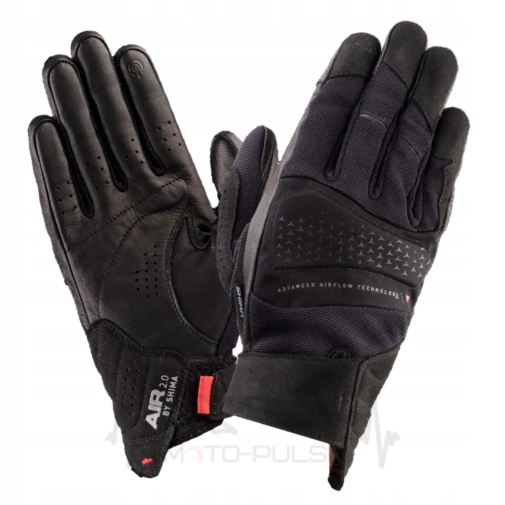 Моторукавиці Shima AIR 2.0 MEN BLK M