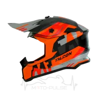 Мотошлем Кросс/Эндуро  MT FALCON ARYA A4 MATT ORANGE L