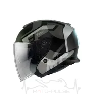 Мотошлем Открытый MT Thunder 3 Jet Silton B2 Matt Grey (XXL)