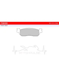 Колодки тормозные FE FDB2083P