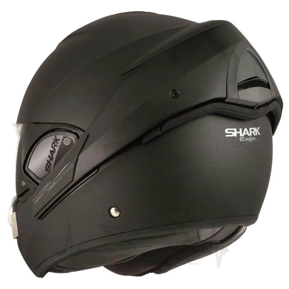 Мотошлем Flip-up Shark evoline 3 Black matt (L)