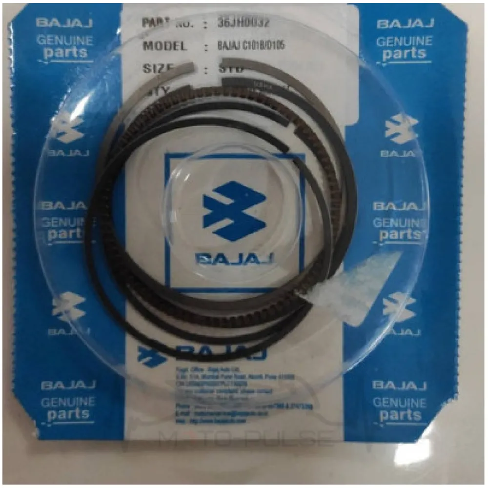 Кольца поршневые Bajaj Boxer 125 36JH0032