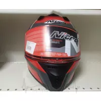Мотошолом N560 Podium GUN/RED/BLACK L