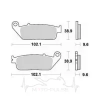 Колодки тормозные Braking BR 720SM1
