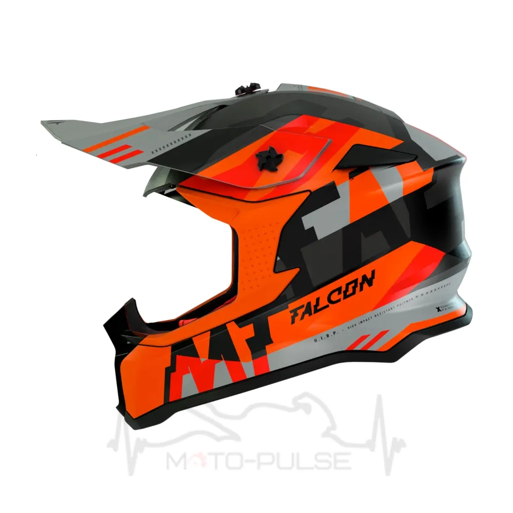 Мотошлем MT FALCON ARYA A4 MATT ORANGE M