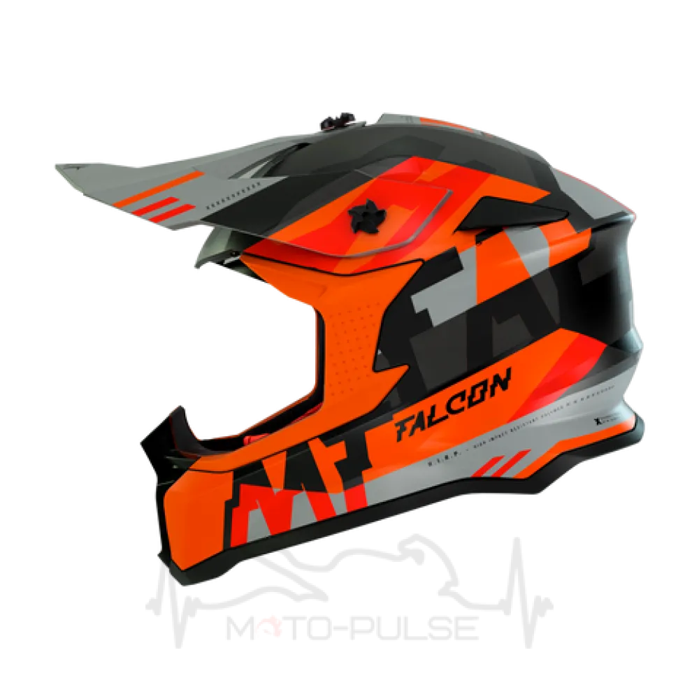 Мотошлем MT FALCON ARYA A4 MATT ORANGE L