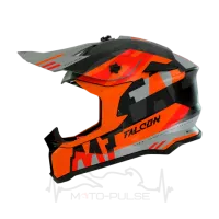 Мотошлем Кросс/Эндуро  MT FALCON ARYA A4 MATT ORANGE L