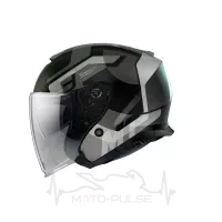 Мотошлем Открытый MT Thunder 3 Jet Silton B2 Matt Grey (XXL)