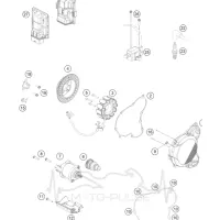 Прокладка кришки генератора KTM EXC 2024 A44030040000