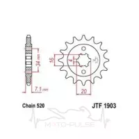 Зірка передня KTM Duke 200 JTF1903.14