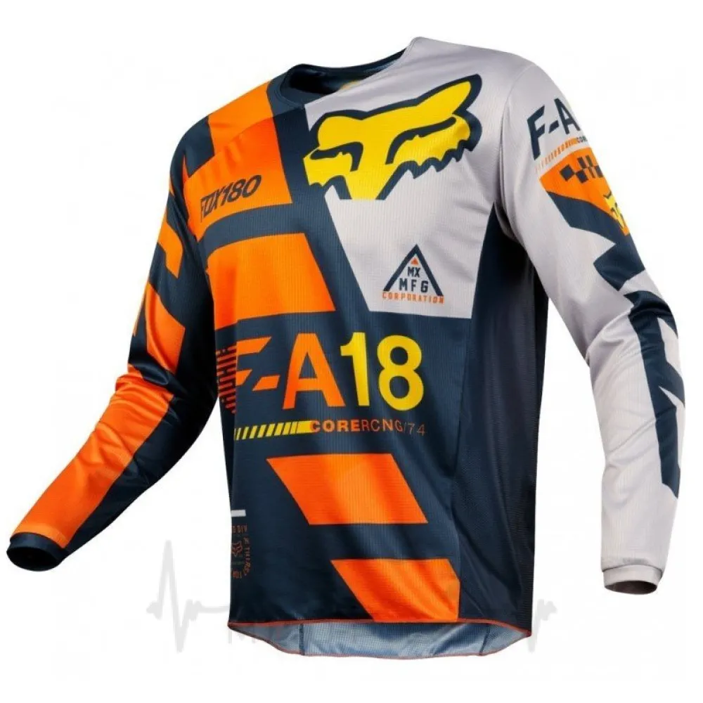 Детская мото джерси FOX KIDS 180 SAYAK JERSEY [ORANGE] KM