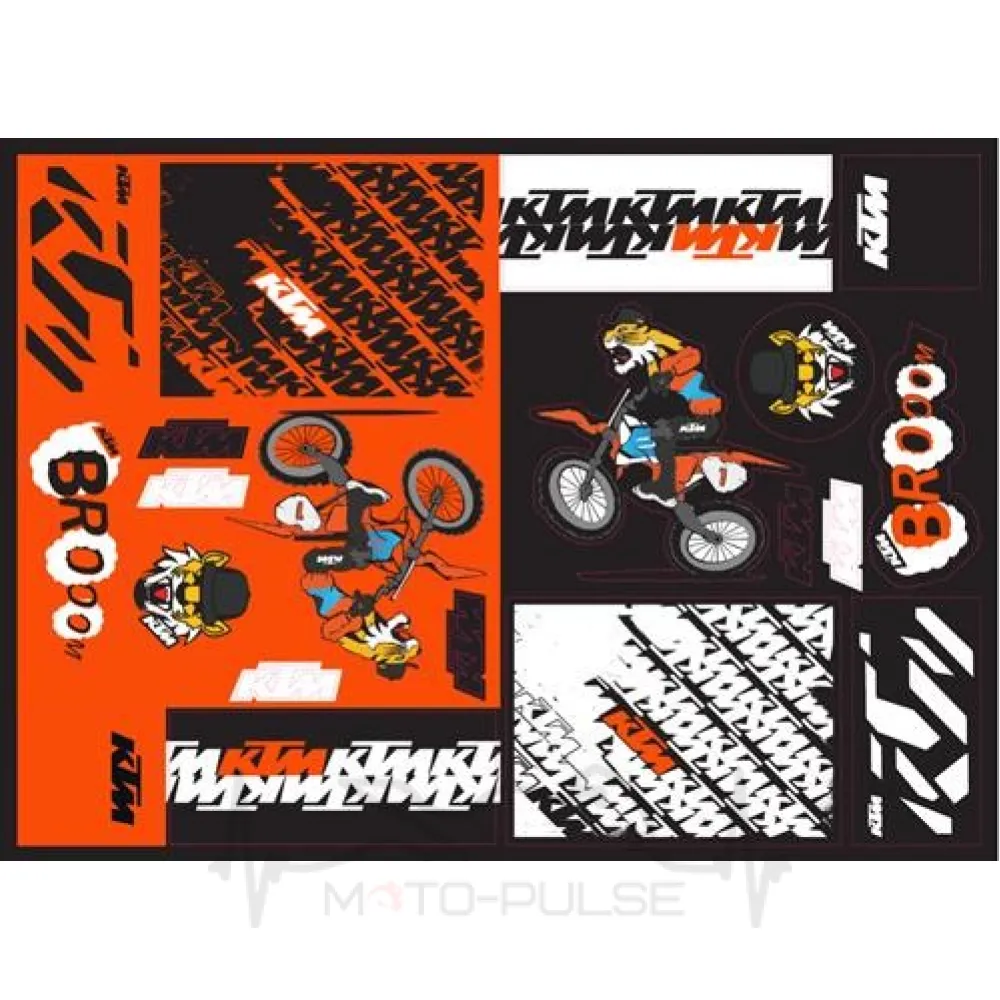 Наклейки TEAM GRAPHIC STICKER SHEET 3PW210024500