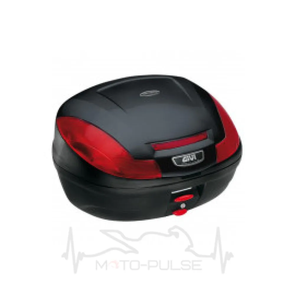 Кофр центральний Givi E470 E470N, 47л, Black Red