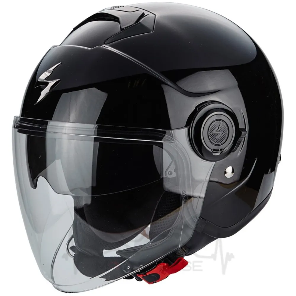 Мотошлем Открытый Scorpion EXO-CITY Black (M) 83-100-03
