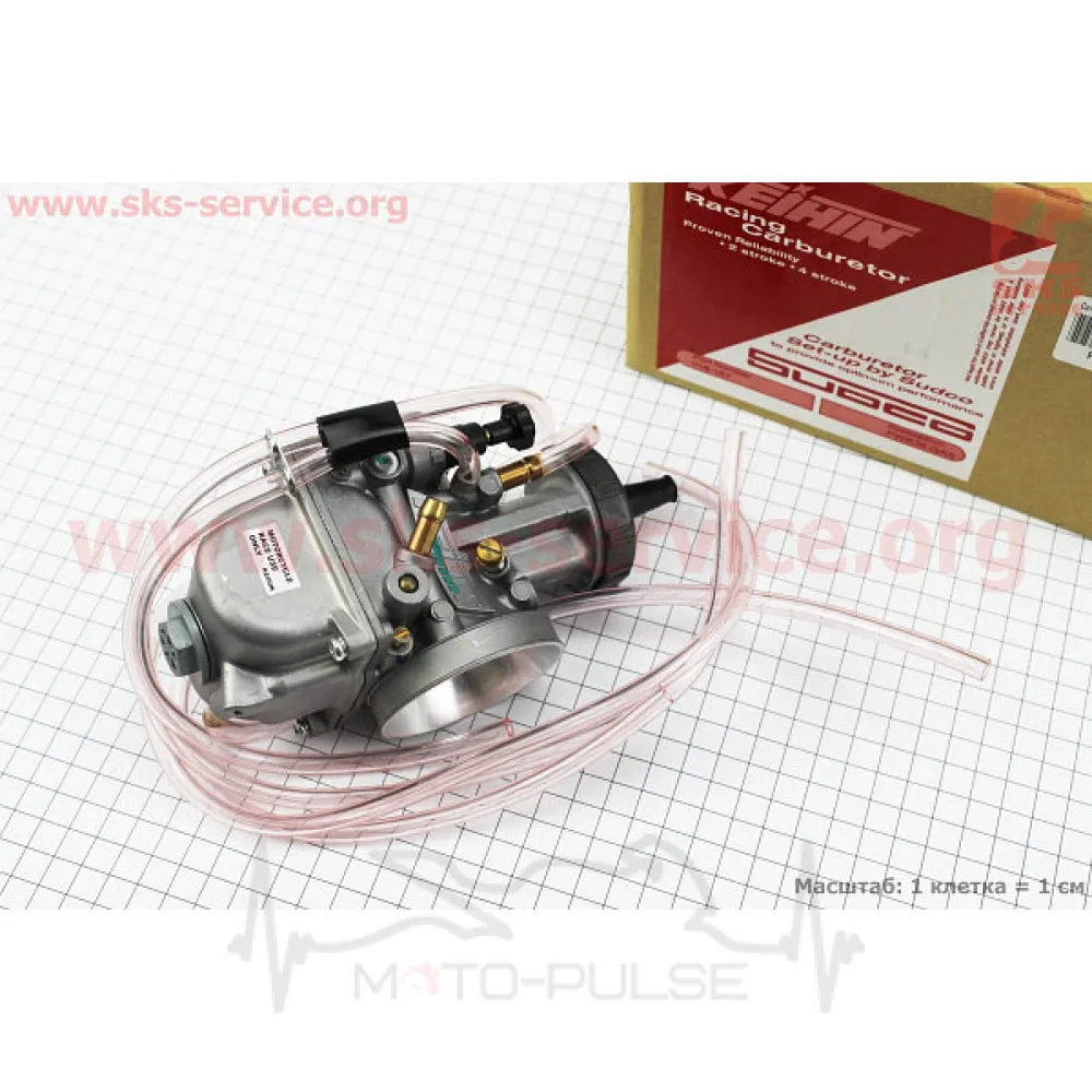 Карбюратор SPORT PWK 40 (d=40mm) с мех. заслонкой