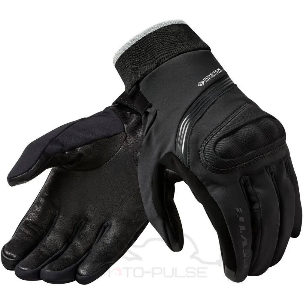 Мотоперчатки кожа/текстиль REV'IT CRATER 2 WSP  black (M) FGW084 0010