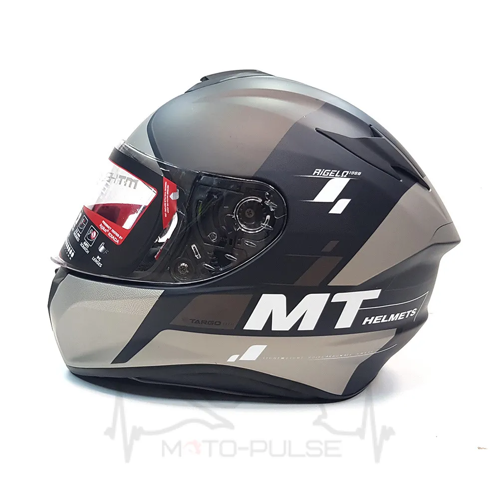 Мотошлем Интеграл MT Targo Rigel Matt Gray (L)