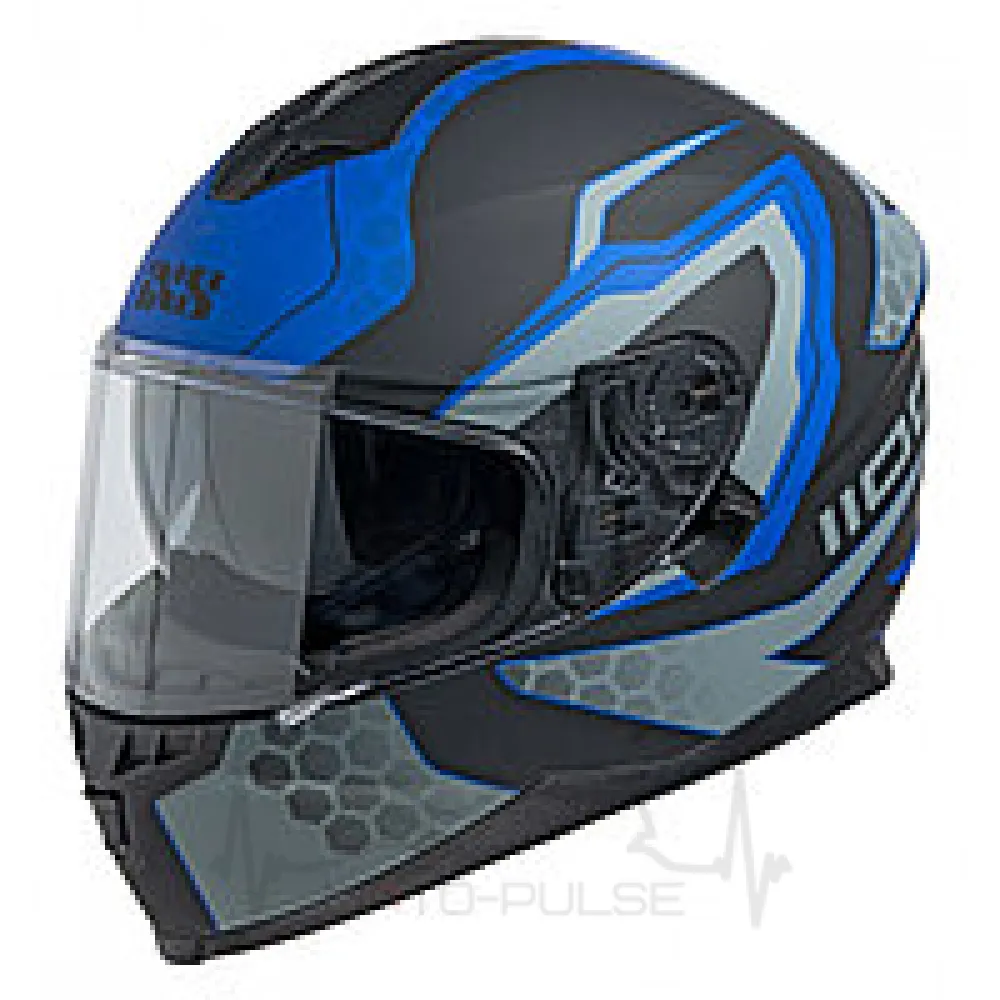 Мотошлем IXS HX 1100 2.2 Black Blue Matt (M)