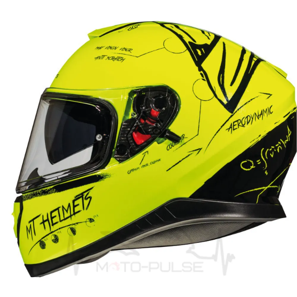 Мотошлем интеграл MT Thunder Board Green (Размер: L)