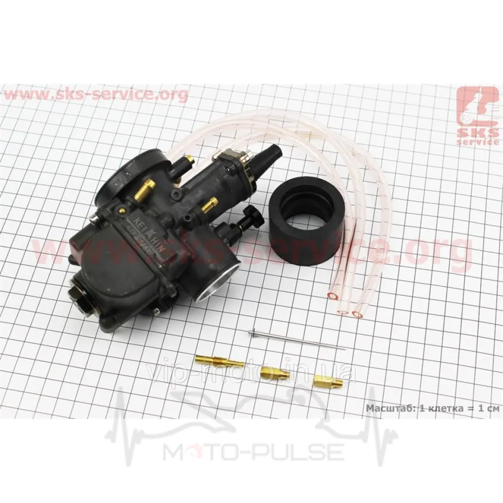 Карбюратор SPORT PWK 30 (d=30mm) с мех. заслонкой