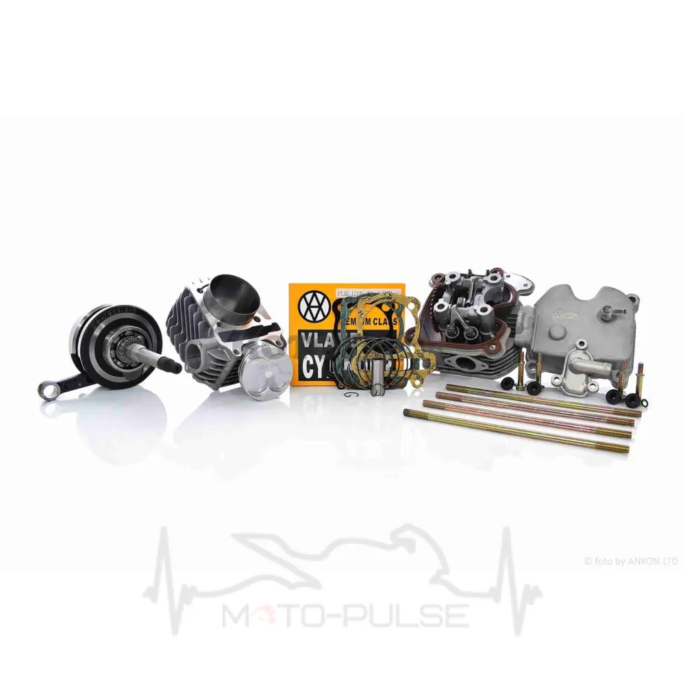 Тюнинг комплект GY6 200 (ЦПГ 63mm, голова 4 клапана, коленвал Nice Rich) 'VLAND' ТАЙВАНЬ