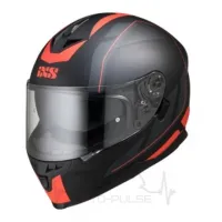 Мотошлем Интеграл IXS HX 1100 2.0 Black Red Matt (M) (X14070-M32) MD