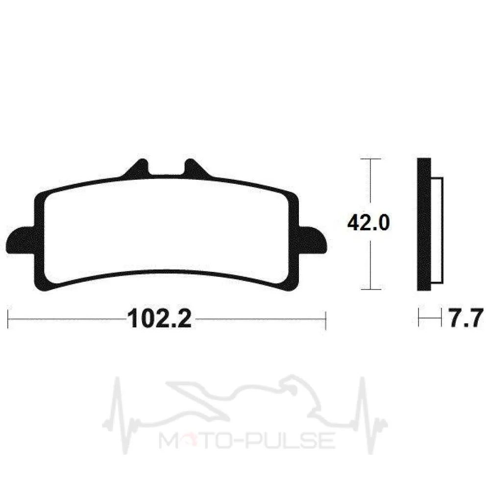 Колодки тормозные  Brembo BM 07BB3793
