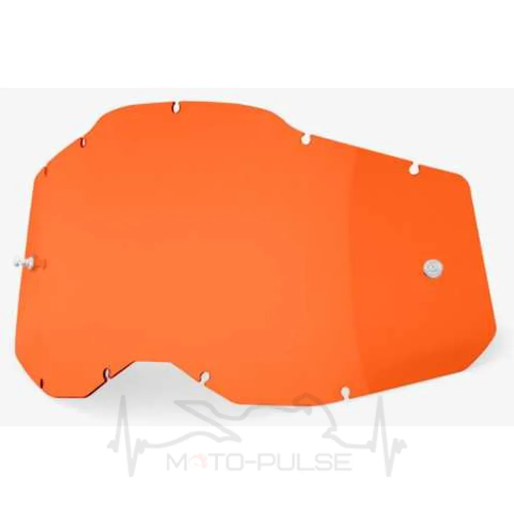 Линза 100%  Replacement Lens Orange Anti-Fog