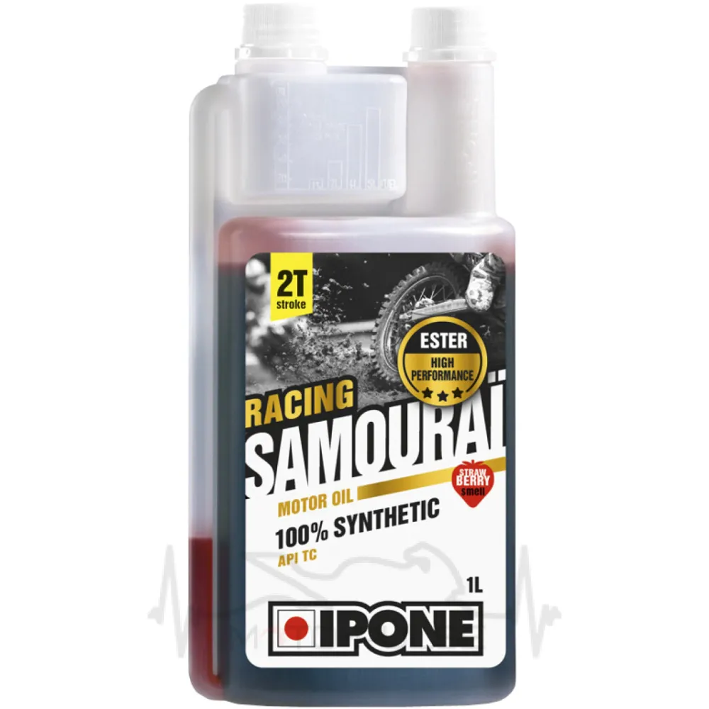 Масло моторное Ipone Samourai Racingl 2T клубника (1L)