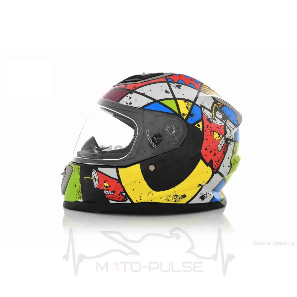 Мотошлем Интеграл 'VLAND' #M62, M, Multicolor