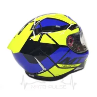 Мотошлем MT Revenge 2 Scalpel A3 Gloss Fluer Yellow (M)