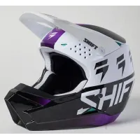 Мотошлем детский SHIFT YOUTH WHITE LABEL UV HELMET [Black]