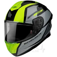 Мотошлем интеграл MT Targo PRO Sound Flou Yellow (L)