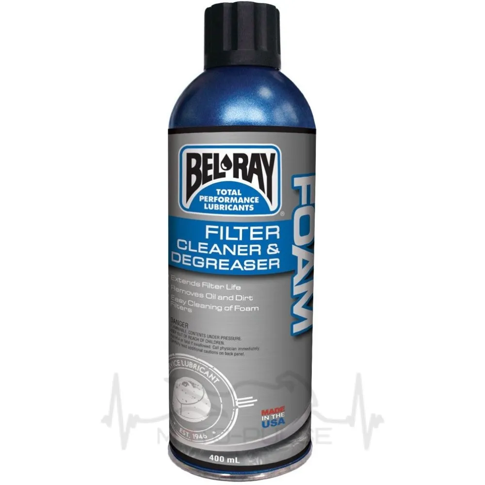 Очиститель воздушного фильтра Bel-Ray Foam Filter Cleaner & Degreaser [400мл]