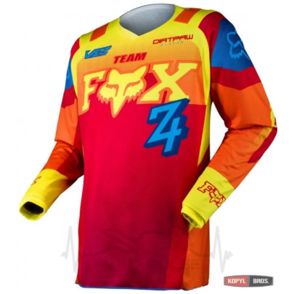 Джерсі FOX 180 HONDA JERSEY [NVY/RD] L