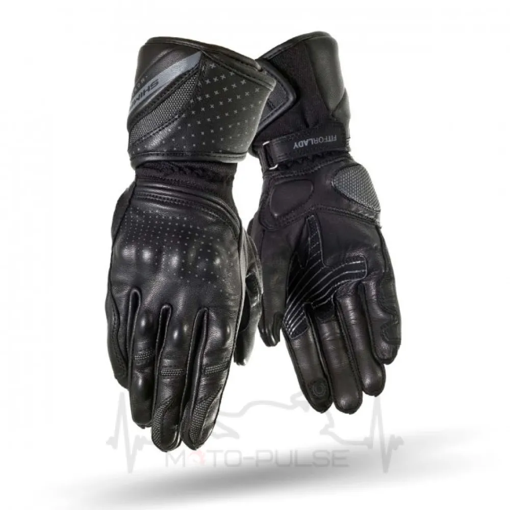 Мотоперчатки женские Shima Monde Black (M)