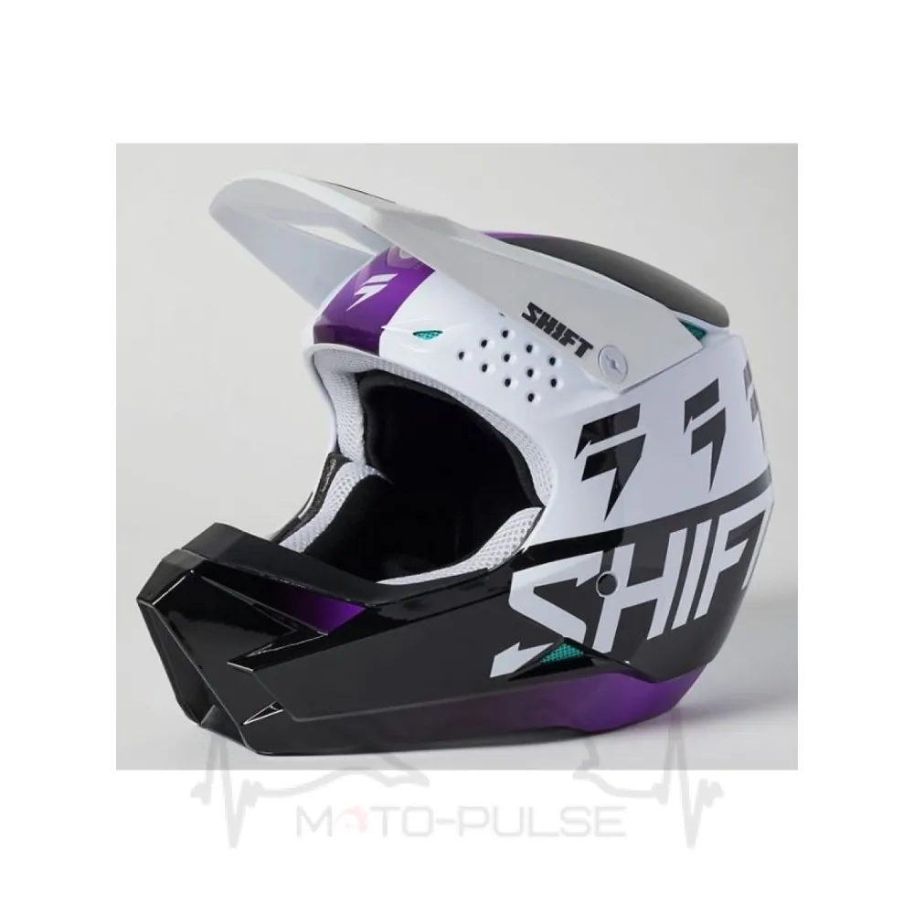Мотошлем детский WHIT3 YTH HELMET (GRAPHIC) [FLO YLW] YL