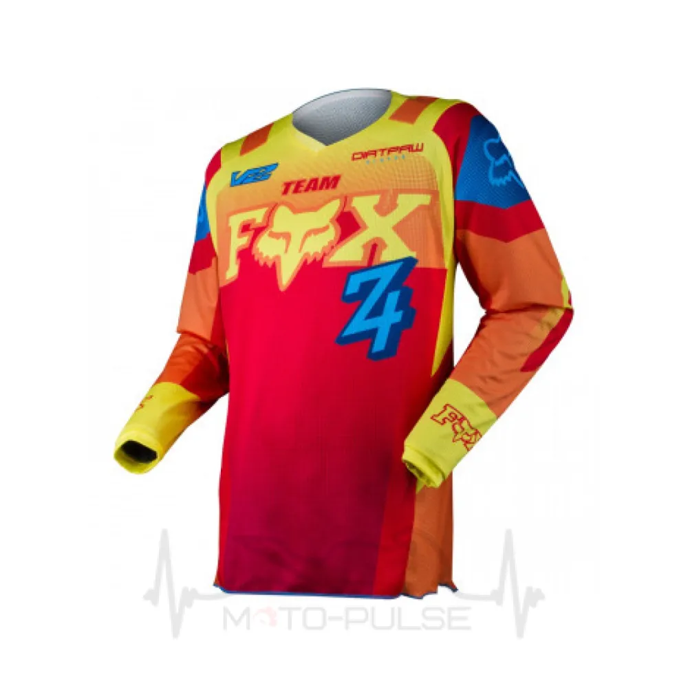 Джерсі FOX 180 IMPERIAL JERSEY [RED YELLOW] XXL
