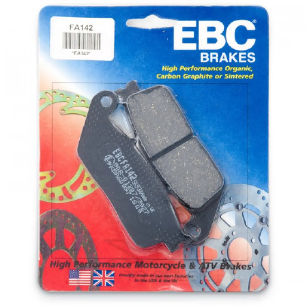 Колодки тормозные EBC FA142