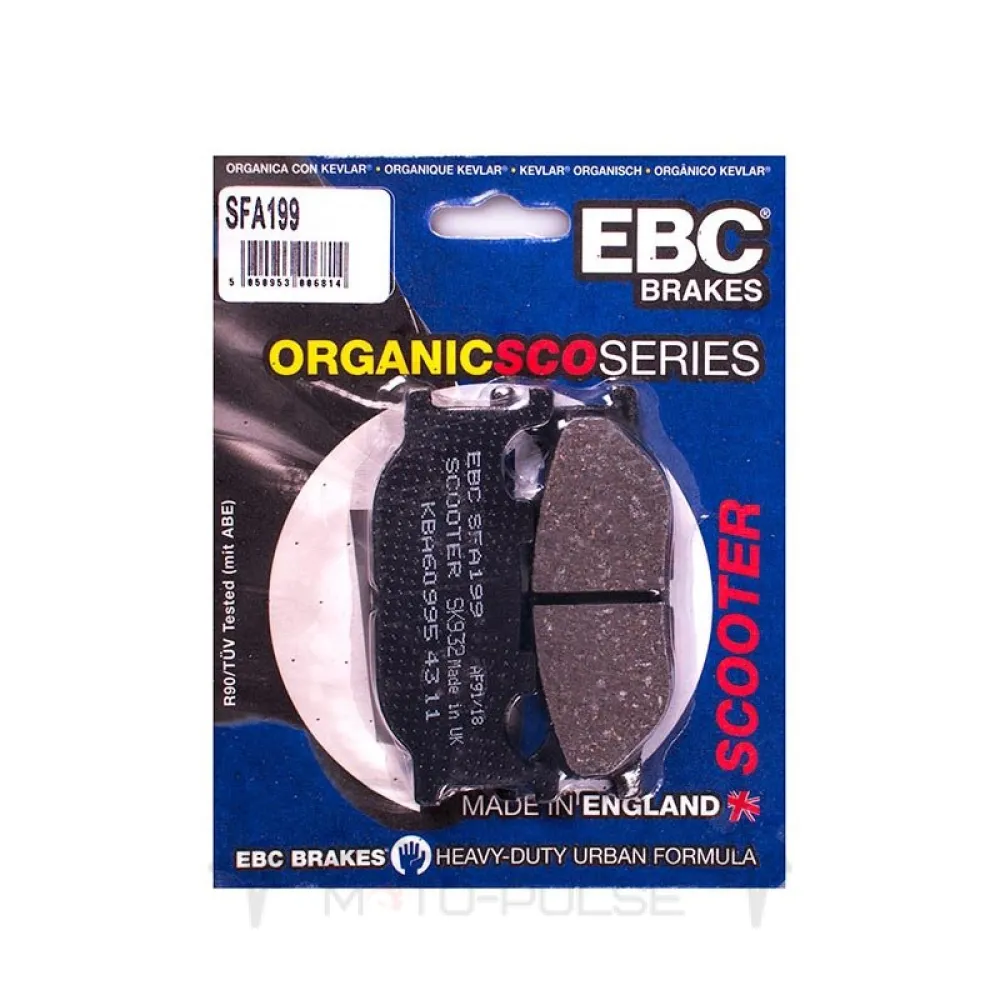 Колодки тормозные EBC SFA199