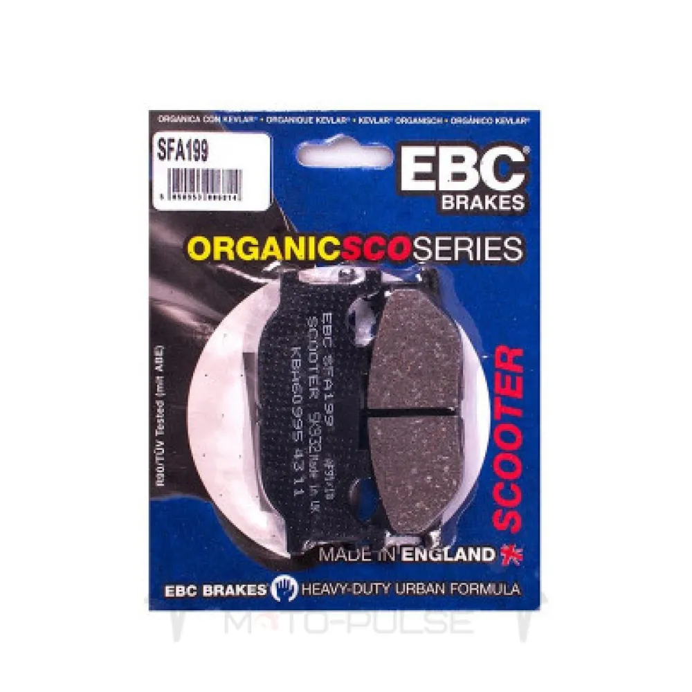 Колодки гальмівні EBC SFA199