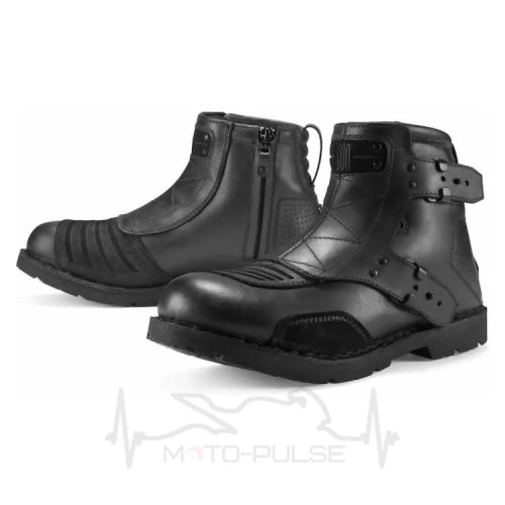Мотоботы Icon 1000 El Bajo Black (44) K