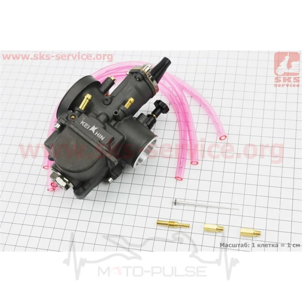 Карбюратор SPORT PWK 28 (d=28mm) с мех. заслонкой