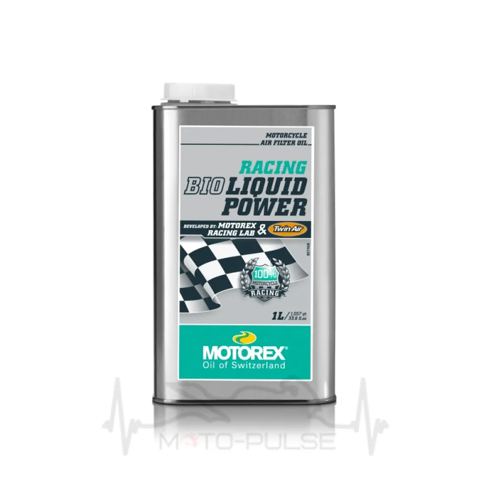 Масло воздушного фильтра Motorex Racing Bio Liquid Power 1L