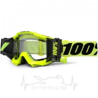 Очки кроссовые 100% Accuri Forecast Yellow Clear Leans